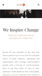 Mobile Screenshot of barnespr.com
